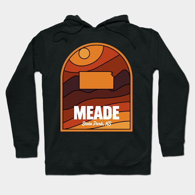 Meade State Park Kansas Hoodie by HalpinDesign